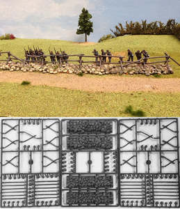 Miniatures Paint: Renedra Cross and Railing Fencing with Stone Basing