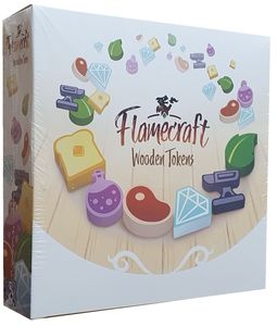 Accessories: Flamecraft: Wooden Resource Tokens