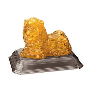 3d Jigsaw Puzzles: LION CRYSTAL PUZZLE