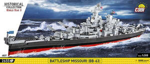 Cobi Construction Blocks: Missouri Battleship BB-63 2655PC