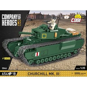 Cobi Construction Blocks: Churchill MK III 654PC