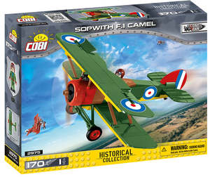 Cobi Construction Blocks: Sopwith F.1 Camel - 170pc