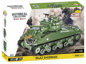 COBI M4A3 Sherman Tank 852pc