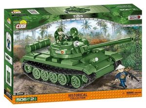 Cobi Construction Blocks: Medium Tank T-55 - 506pc