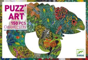 Djeco Puzz' Art: Chameleon 150pc Puzzle