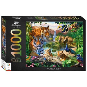 Jigsaw Puzzles: Mindbogglers Artisan: In the Jungle 1000pc Puzzle