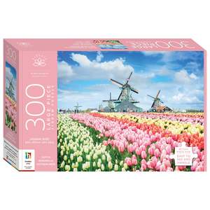 Jigsaw Puzzles: Elevate: Dutch Windmills Netherlands 300pc Puzzle