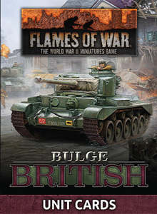 On Sale: Flames of War: Bulge – British Unit Cards
