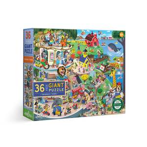 Kids Jigsaws: eeBoo: Friendly Town 36pc Giant Puzzle