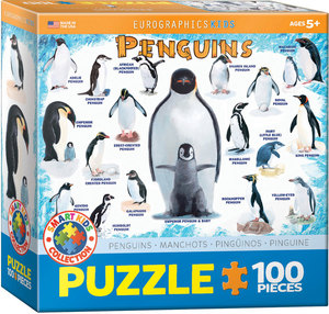 Kids Jigsaws: Penguins 100PC