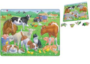 Pets and Farm Animals Puzzle