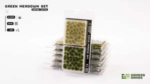 Terrain: Gamers Grass: Green Meadow Set