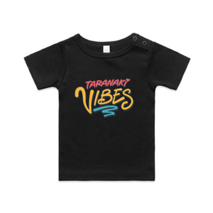 Taranaki Like No Other: Taranaki Vibes Organic Infant Tee