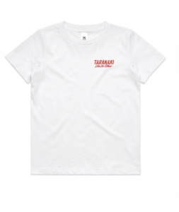 Taranaki Like No Other: Taranaki Icon Map Kids and Youth Tee