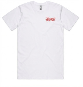 Taranaki Like No Other: Taranaki Icon Map Adults Tee