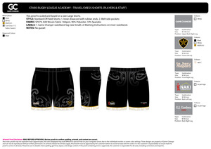 SRLA Staff & Players - Official Dress Shorts