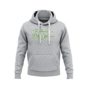 Hoodies: Te Whānau o Pita me Waewae - Official Grey Hoodie