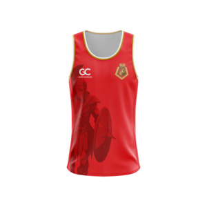 Tees And Singlets: NZ Navy Leander - Official Red Singlet