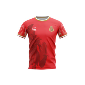 Tees And Singlets: NZ Navy Leander - Official Red Tee