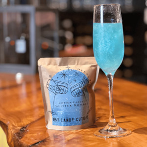 Candy Clouds: Ocean Blue Glitter Bomb