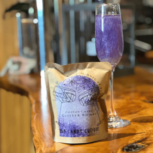 Candy Clouds: Midnight Purple Glitter Bomb