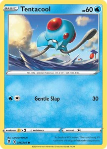 Pokemon Singles All: Tentacool (026/203) [Sword & Shield: Evolving Skies]