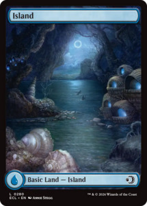 Mtg Singles Instock: Island (0280) [Lorwyn Eclipsed]