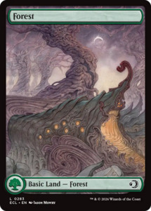 Mtg Singles Instock: Forest (0283) [Lorwyn Eclipsed]