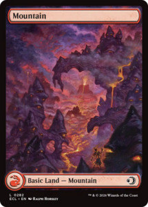 Mtg Singles Instock: Mountain (0282) [Lorwyn Eclipsed]