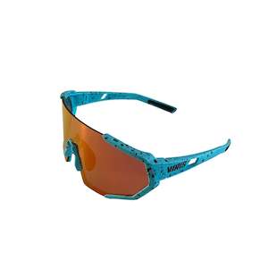 Riding Glasses: RAPTOR RIDING GLASSES - MINT (PAINT SPLATTER)