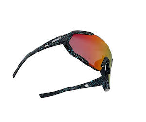 RAPTOR RIDING GLASSES - BLACK (PAINT SPLATTER)