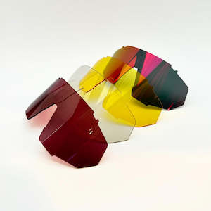 Lenses Accessories: RATOR Replacement Lens - Red Mirror