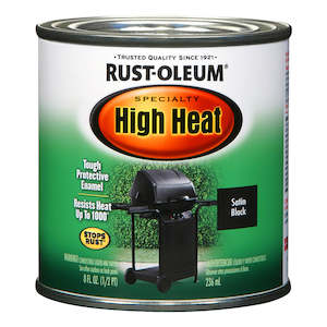 High Heat: High Heat Brush On Paint - BBQ Black