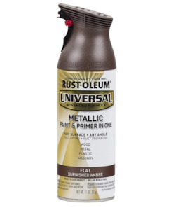 All Aerosols: Universal Spray Paint - Flat Metallic Finish