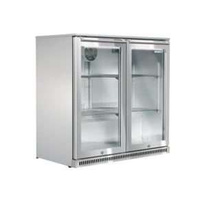Double-Hinged Door Backbar Chiller