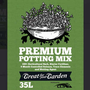 Compost Soil: Potting Mix - - - [35ltr Bag]