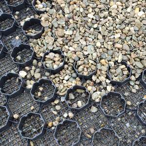 Permeable Paving: PebbleLock BLACK - ( 840mm x 590mm x 24mm Panel)