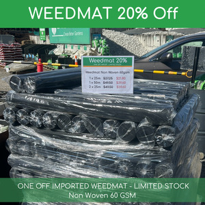 Weedmat Non Woven 60gsm (1m x 50m) - SPECIAL