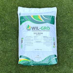 Lawn: NZLA Six Iron Professional Fertiliser (Covers 800m2) - - - [20kg]