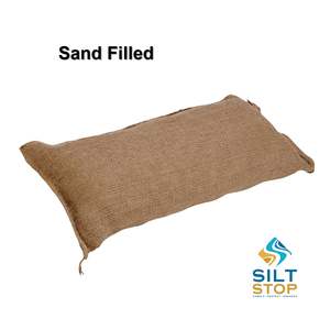 Silt Control: Sandbag Hessian (FILLED)- - - [480mm x 780mm]