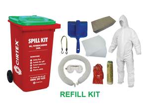 Silt Control: Spill Kit EnviroHemp REFILL - - - [240ltr ONLINE ONLY]