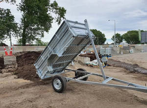 Garden Box Hire: Tipper Trailer Single Axle  - [Hire]