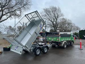 Tipper Tandem Trailer (hydraulic) - [Hire]