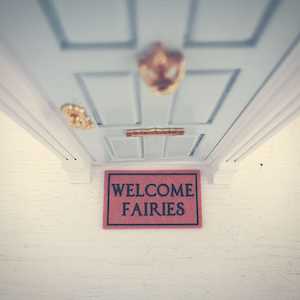 Products: “Welcome Fairies” Miniature Doormat