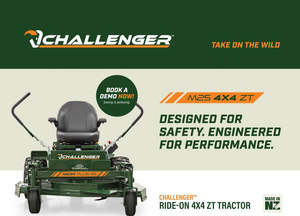 Stevens Challenger™ Ride-on 4X4 ZT Tractor with 1 Deck