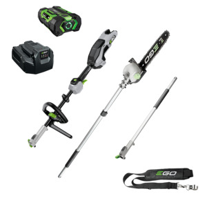 EGO POWER+ 56V Brushless Multi-Tool Power Head with Carbon Fibre Shaft 2pce Atta&hellip;