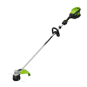 Lawn Trimmers: Greenworks 82V Straight Shaft Trimmer ( Skin Only)