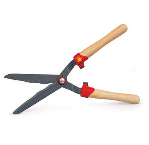 Wolf Garten: Wolf Garten Hedge Shears 'Waved' with Wooden Handles