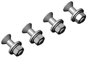 Chippers: Hansa C21 Anvil Bolt Set