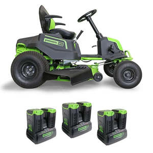 Electric Ride On Mowers: Greenworks 60V 42in Ride On Mower Kit